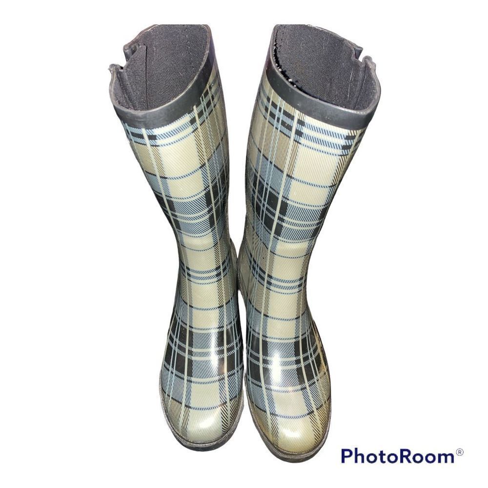 NORTHSIDE Plaid Rain Boots